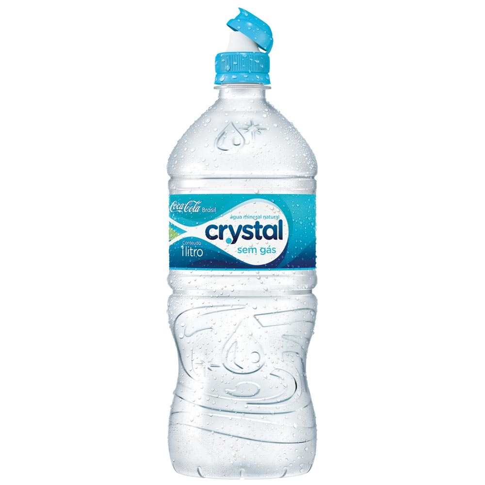 Crystal lança primeira garrafa de água mineral feita 100% com resina  reciclada - ABIR