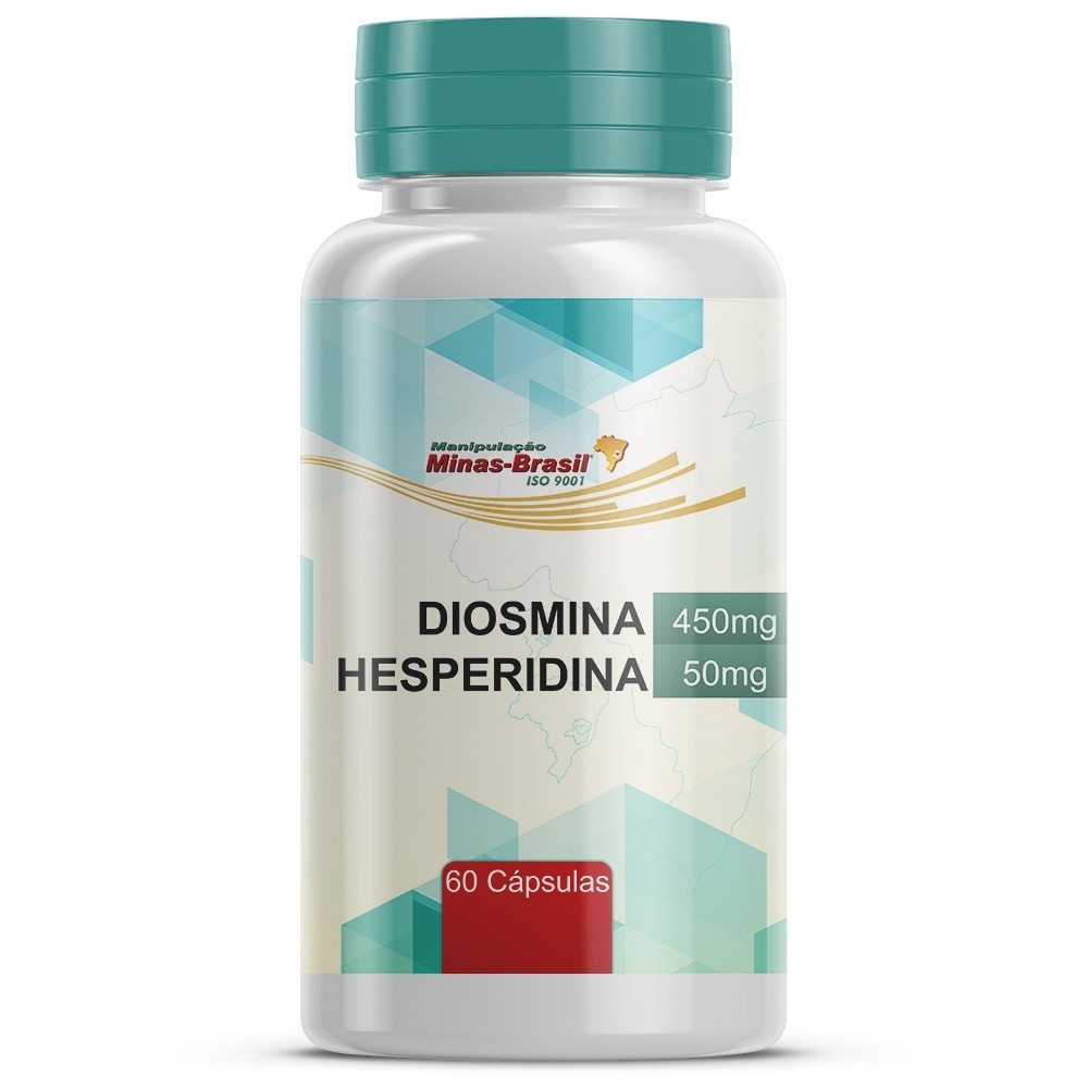 Comprar Diosmina 450 Mg Com Hesperidina 50 Mg 60 Cápsulas