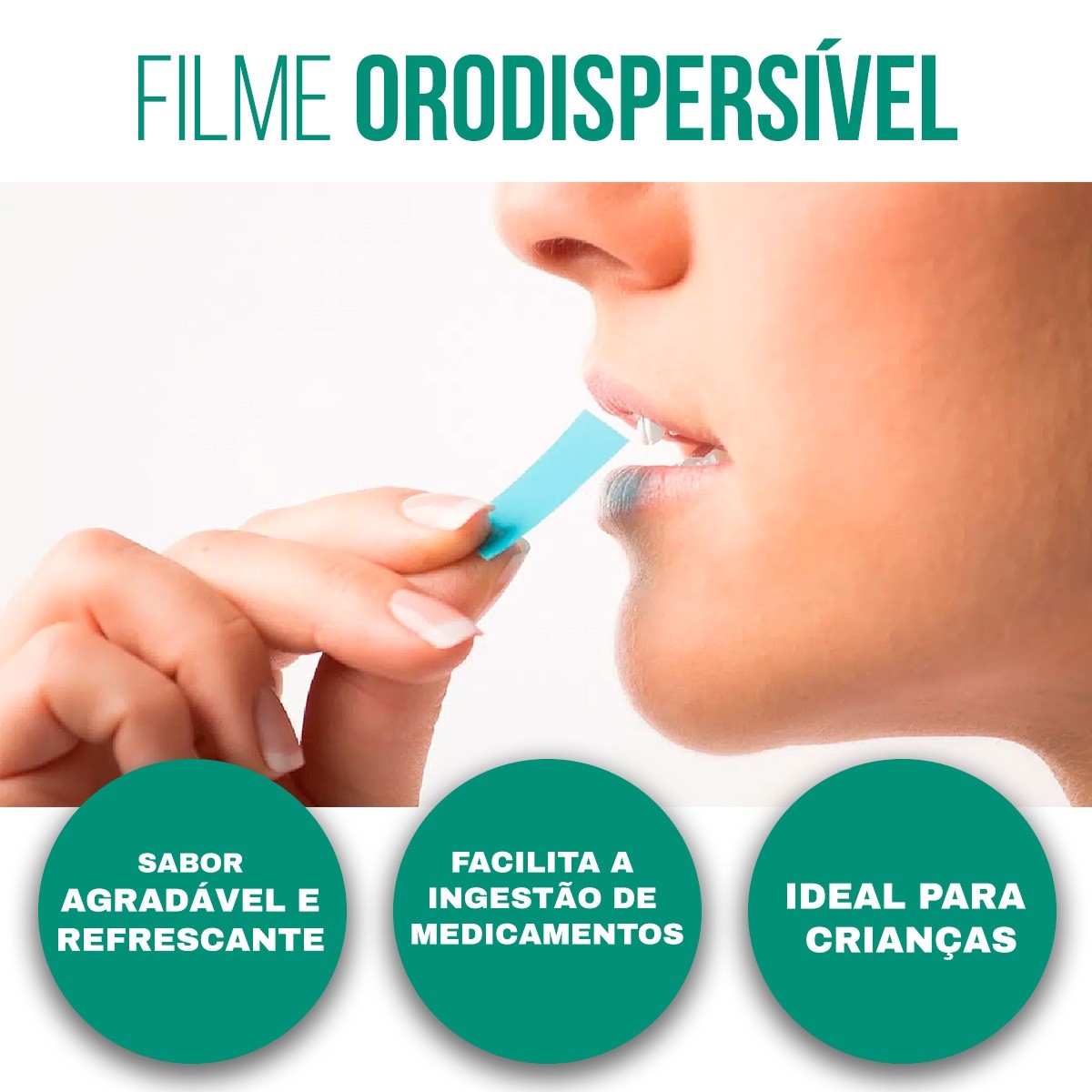 Strips Oral Orodispersível de Alecrim 50Mg Com 60 Unidades Sabor Maracujá