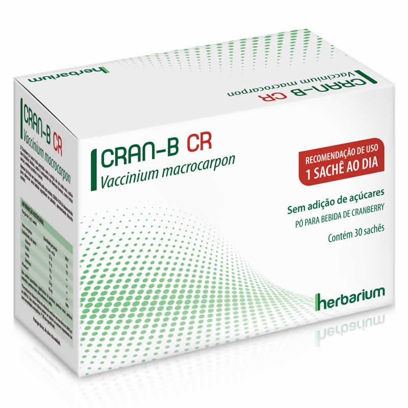 Comprar Cran-b Cr Com 30 Sachês - Herbarium | Drogaria Net