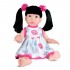 Boneca Doll Realist Small Cabelo Preto Ref: 1187 Sid-Nyl