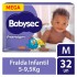 Fralda Babysec Premium Galinha Pintadinha Mega Tamanho M Com 32 Unidades