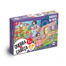 Kit 2 Jogos Quebra Cabeça Princesas Infantil C/ 30 Peças - Compre Agora -  Feira da Madrugada SP