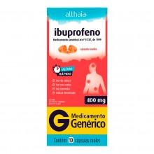 Preço Ibuprofeno 400Mg C 10 | Drogaria Net